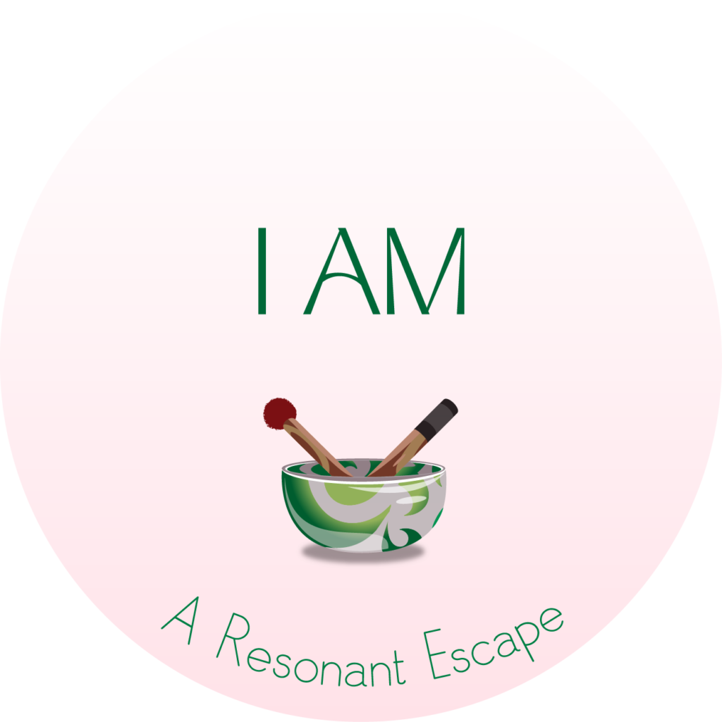 I AM A Resonant Escape Logo | Divine Frequencies